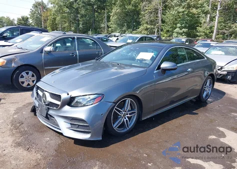 2018 Mercedes-Benz E 400 4Matic z USA, uszkodzony, nr VIN WDD1J6GB4JF011485